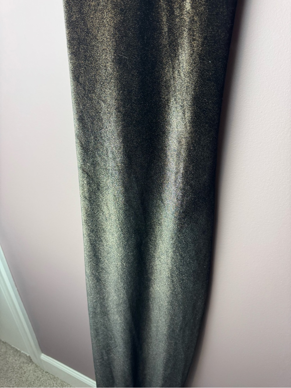 NBD Velvet Maxi Slit Dress XS - Picture 4 of 10